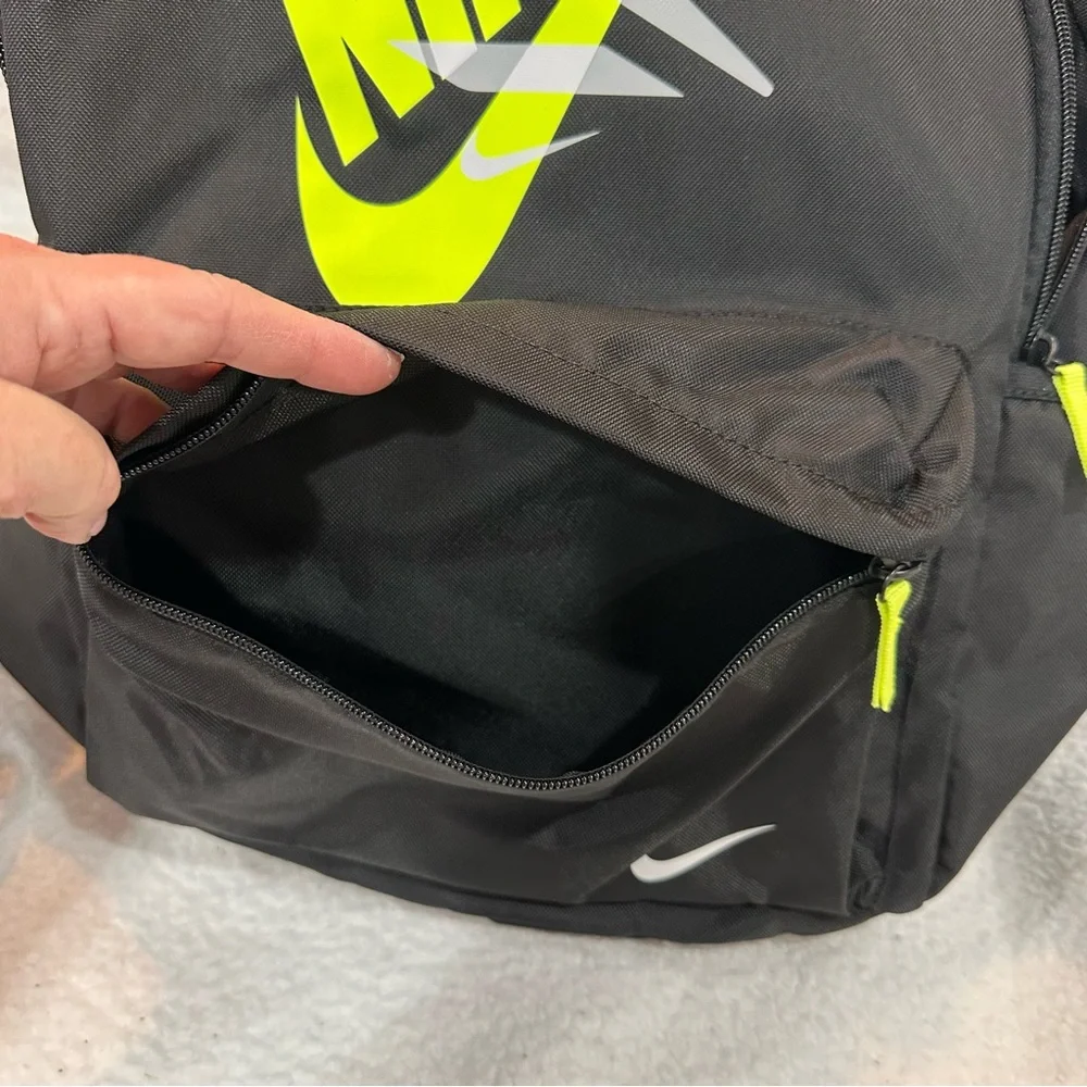 Nike Black and Yellow Backpack
